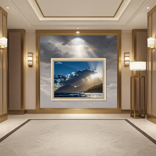 Serene Mountain Landscape | Artflex Canvas