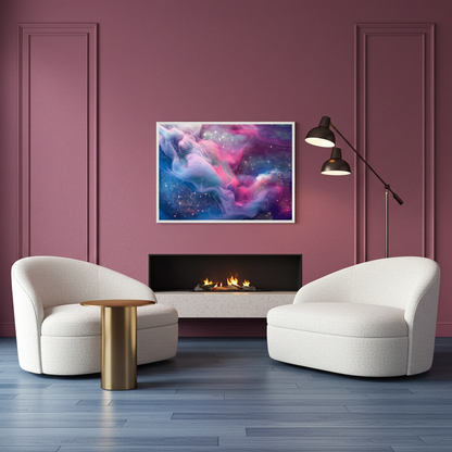 Cosmic Nebula Starlight Fine Art Print | Artflex Canvas