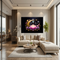 Bohemian Crescent Moon and Sacred Lotus Blossom Wall Art