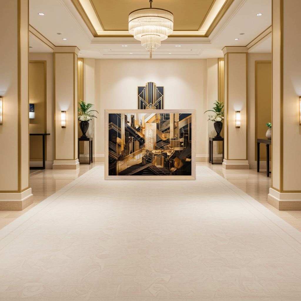 The Gilded Metropolis Fine Art Print