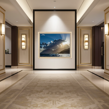 Serene Mountain Landscape | Artflex Canvas