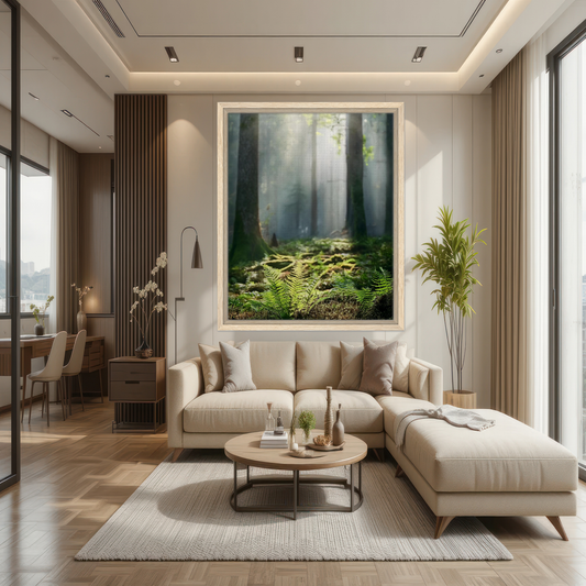 Forest Awakening | Ethereal Spring Woodland Art