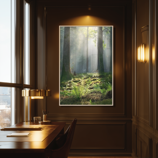 Forest Awakening | Ethereal Spring Woodland Art
