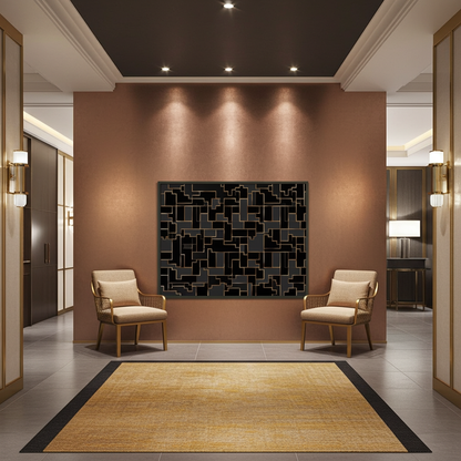 The Circuit Matrix Luxury Art Print