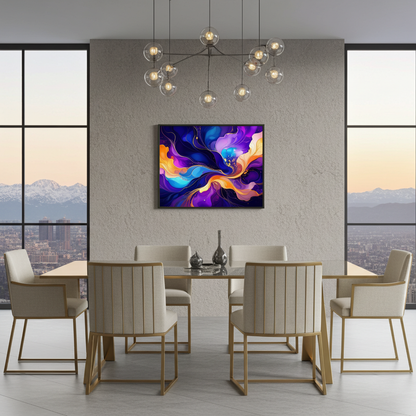 Trending Beautiful  Colorful Abstract Art Print