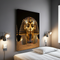 Ancient Majesty: Golden King Tut mask Wall Art
