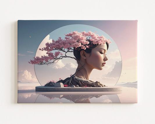 Beautiful Minimalist Art Canvas Print – Custom Sizes Available