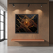 The Gilded Vortex Premium Wall Art  Print