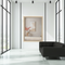 Large Neutral Abstract Landscape - Serene Earth Tone Wall Decor