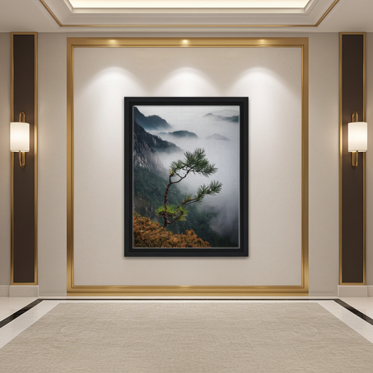 Zen Japandi Landscape Art | High-Quality Custom Imprinted Decor