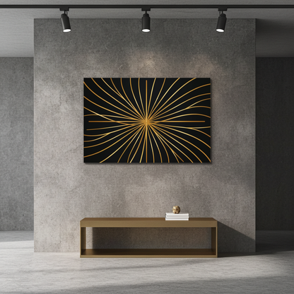 The Radial Arc Luxury Statement Wall Art