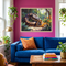 Stunning Anaconda & Tiger | by Artflex Canvas