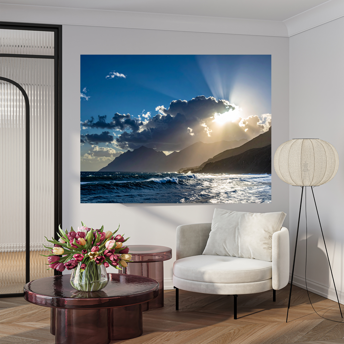 Serene Mountain Landscape | Artflex Canvas