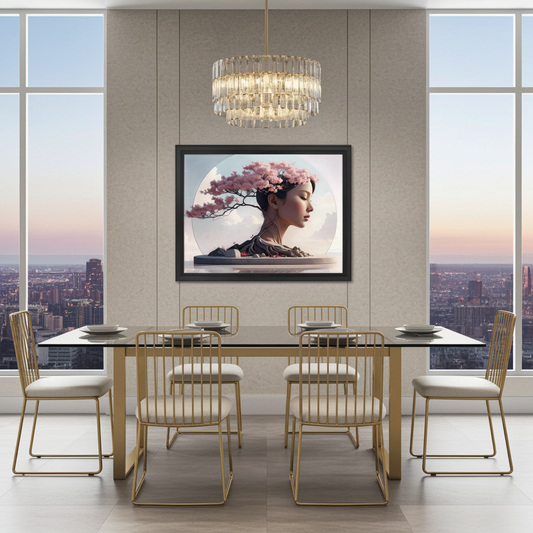 Wall Art- Beautiful Minimalist Art Canvas Print -  Custom Sizes Available