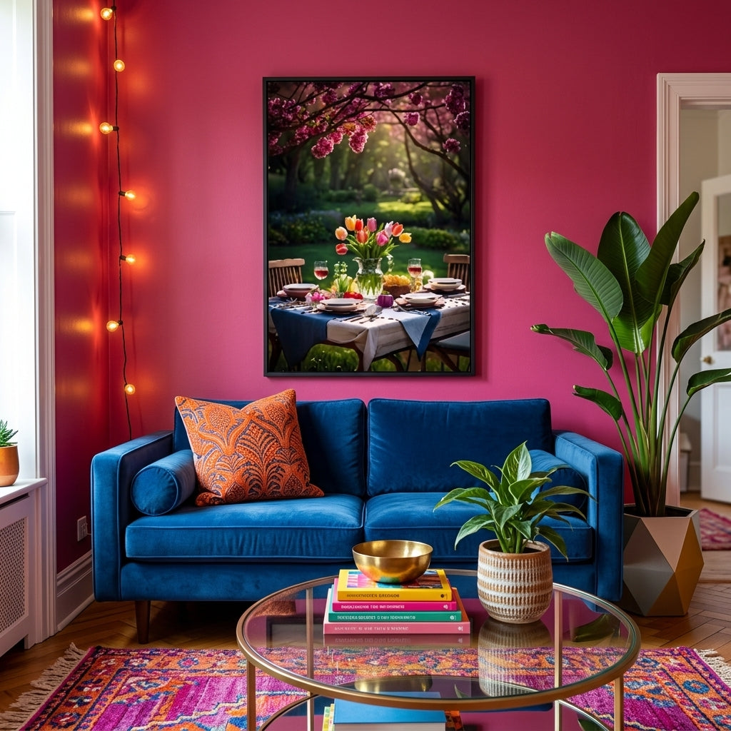 Spring Garden Brunch Still Life Art