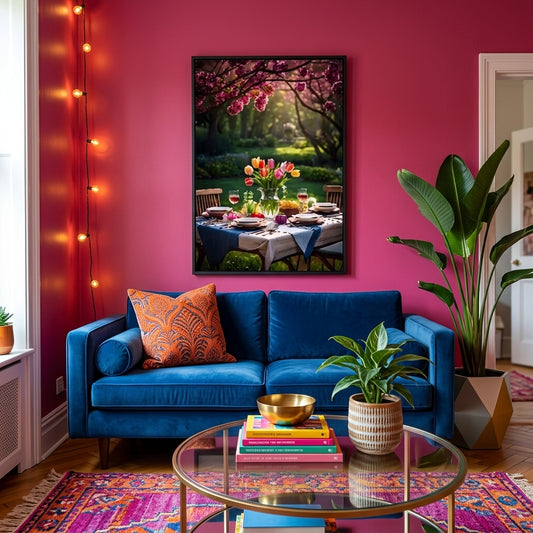 Spring Garden Brunch Still Life Art