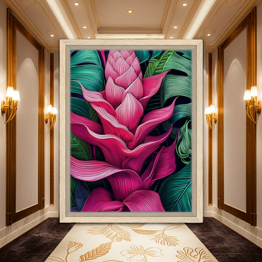 Vibrant Botanical Wall Prints | Custom Imprinting for Colorful Decor