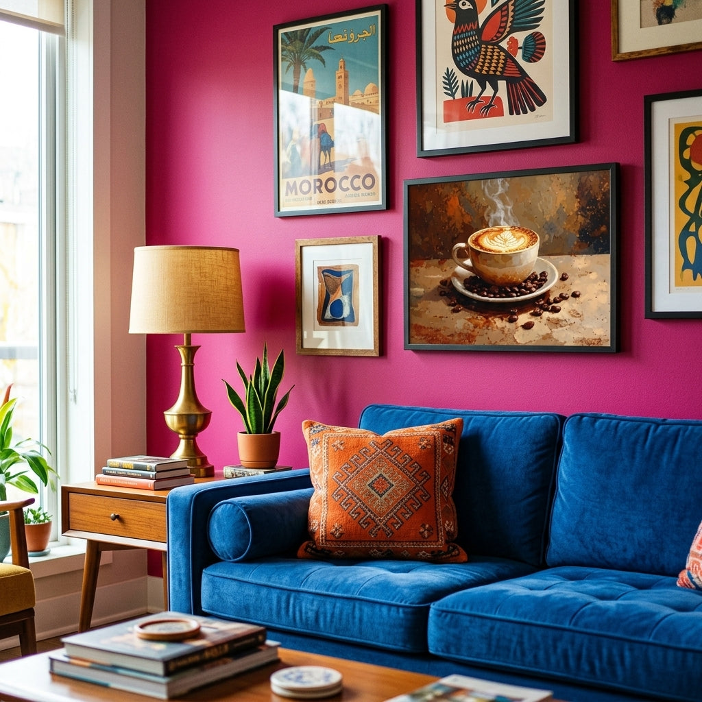 Wall art- The Perfect Pour - Experience the quiet comfort of a slow morning with this hyper-realistic painting.