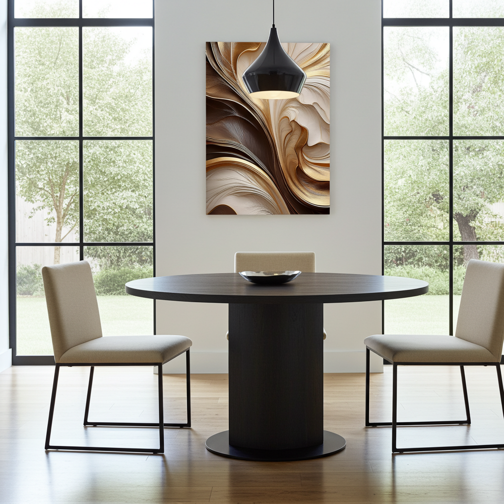 Liquid Gold Marble Abstract Art - Soft Ethereal Flow