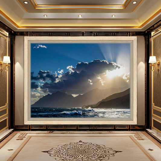 Serene Mountain Landscape | Artflex Canvas