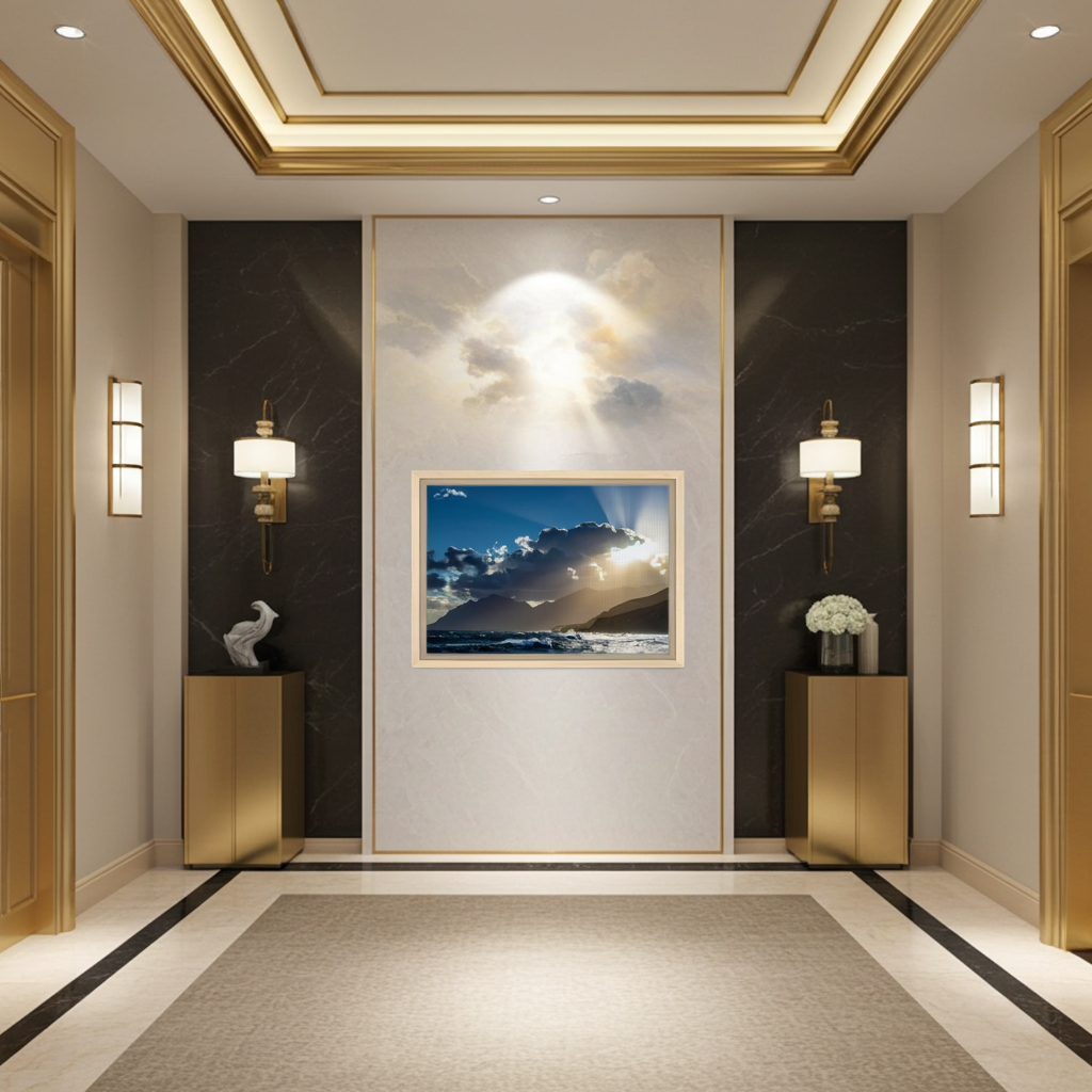 Serene Mountain Landscape | Artflex Canvas
