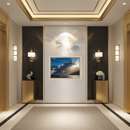 Serene Mountain Landscape | Artflex Canvas