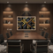 The Bold Chevron Prism Premium Wall Art