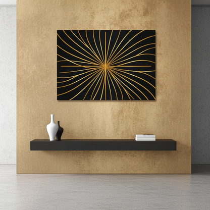 The Radial Arc Luxury Statement Wall Art