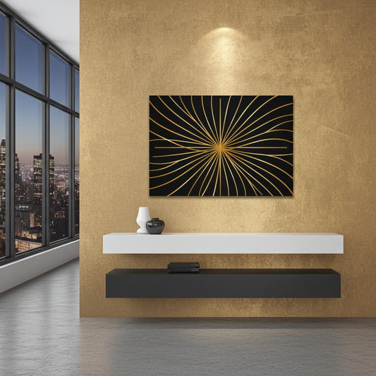 The Radial Arc Luxury Statement Wall Art