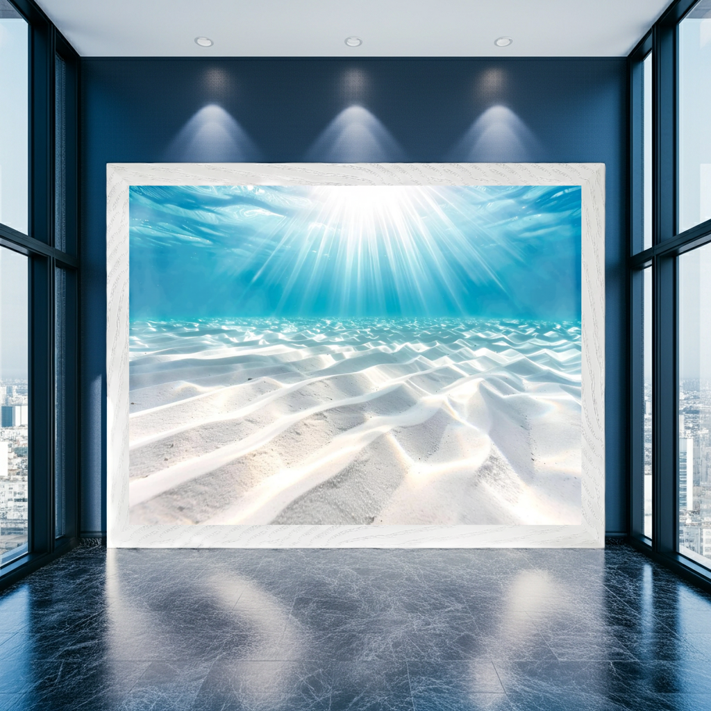 Underwater Sunlight Beams | Artflex Canvas