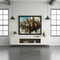 Surreal Upside Down Cities  |Artflex Canvas