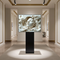 Layered Plaster 3D Face Sculpture Art - Modern Abstract Wall Decor