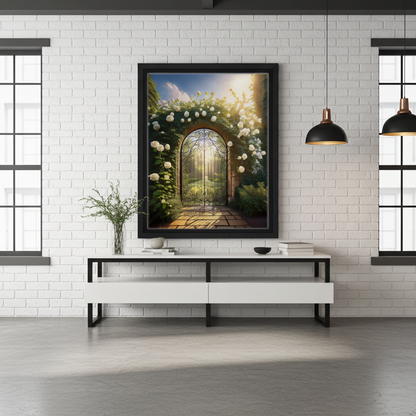 The Secret Garden Gate | Romantic Escape Art