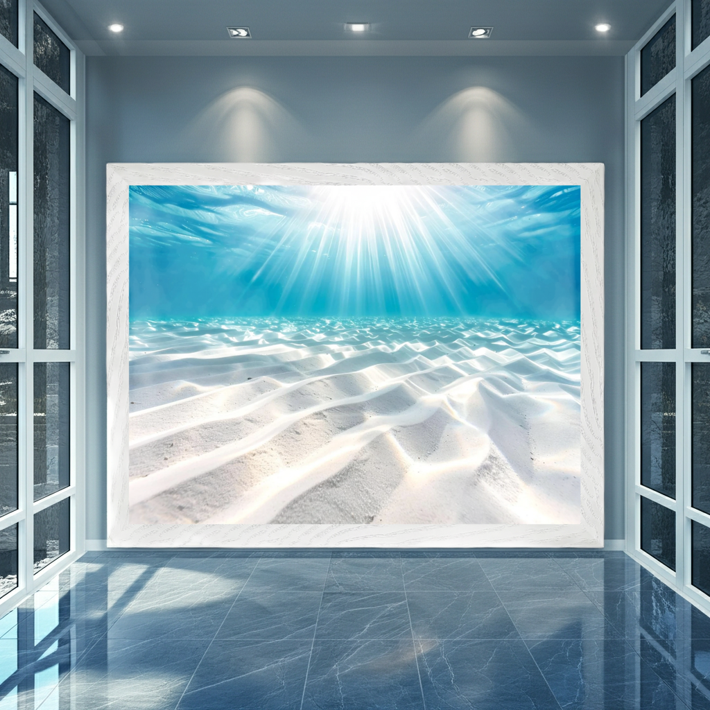 Underwater Sunlight Beams | Artflex Canvas